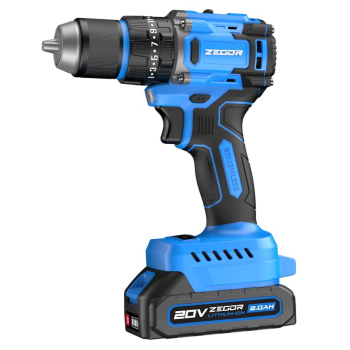 Шуруповерт Zegor безщітковий 21V (CDAX-21BLH-60 TURBO) 