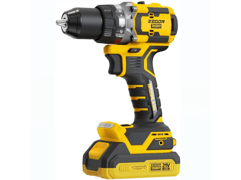 Шуруповерт Zegor безщітковий 21V (CDTG-21BL)