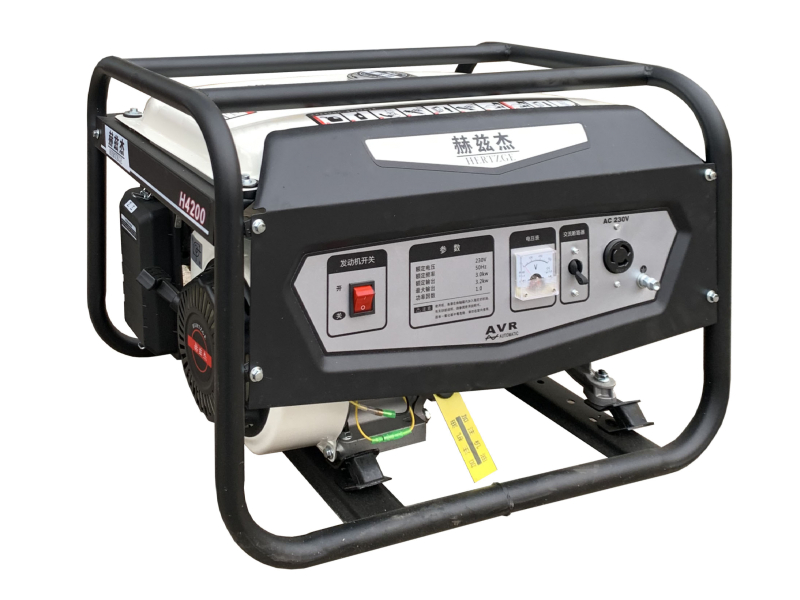 Генератор HERTZGE 2.8/3.0 кВт 220В 50 Гц HZJ4200 (мідна обм.)
