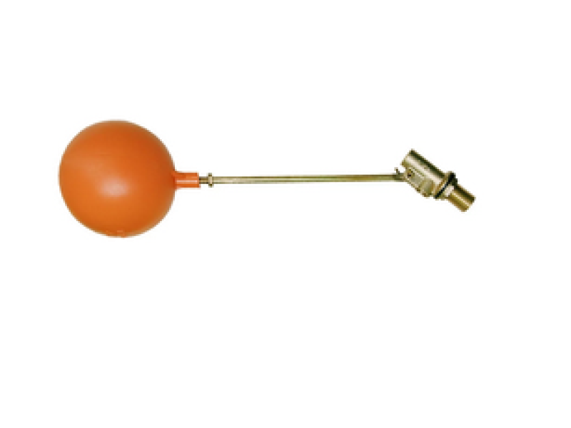 Клапан для ємкості в бак 1/2 бок.(з поплавком) (10900)
