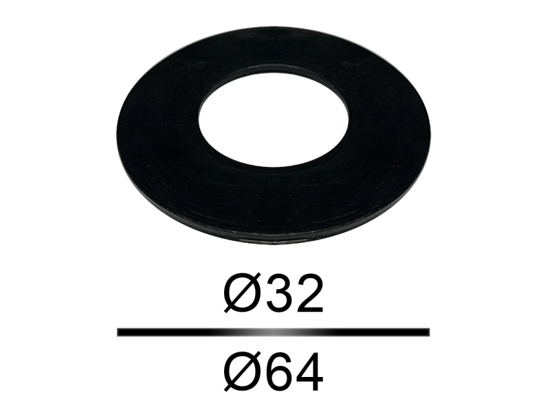 Мембрана гумова С 23 (d=63mm x 28 mm)