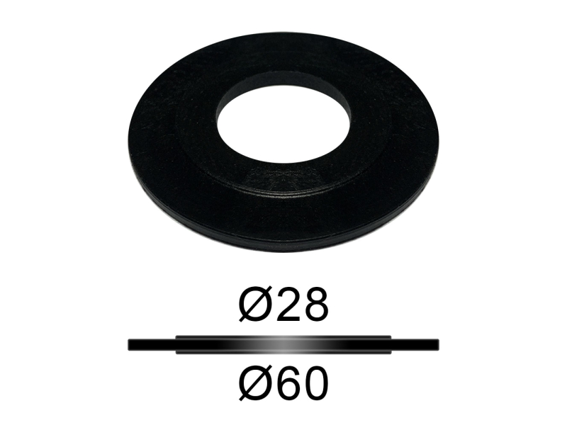 Мембрана гумова С 30 (d=60mm x 26mm) +