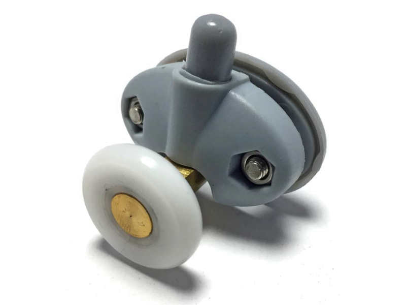 Ролік для душ кабіни 8001 23мм (з кнопкою)(SW-015 up)