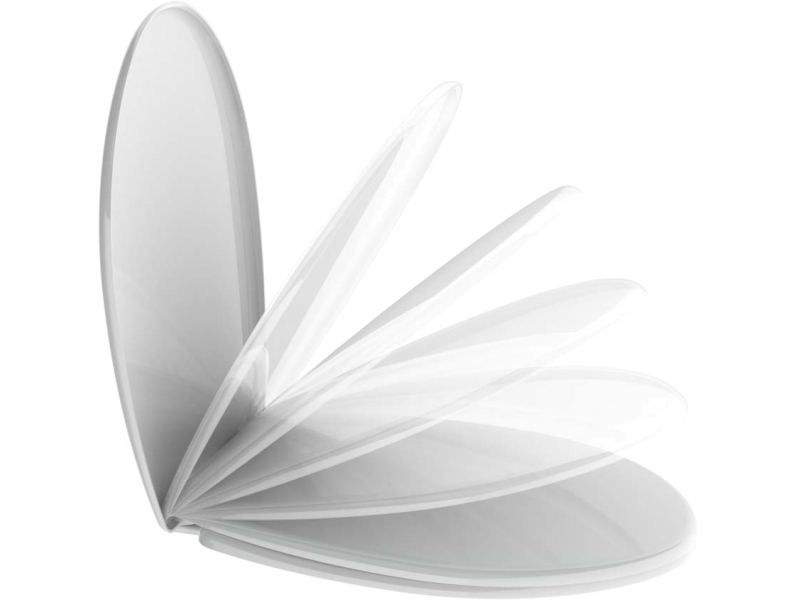Сидіння д/унітаза Nikiplast Magnolia з мікроліфтом (01389)