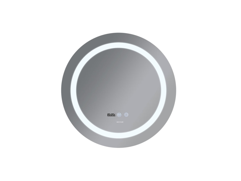 Дзеркало Mixxus PLAIN MC02-60 (годинник, LED-підсвітка, антизапотівання)+
