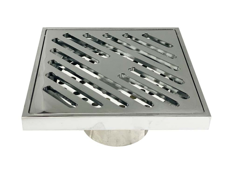 Трап Gappo латунь квадрат 10*10 G81050 хром