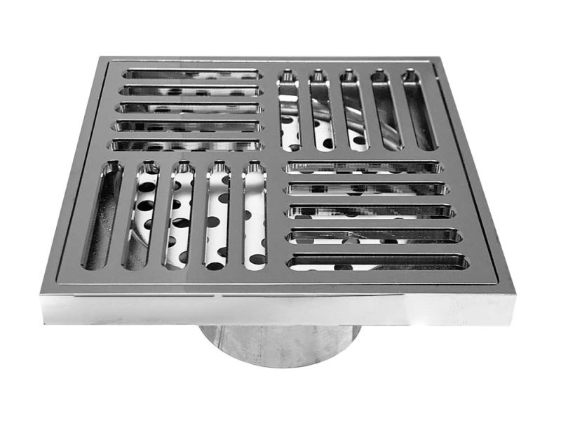 Трап Gappo латунь квадрат 10*10 G81051 хром
