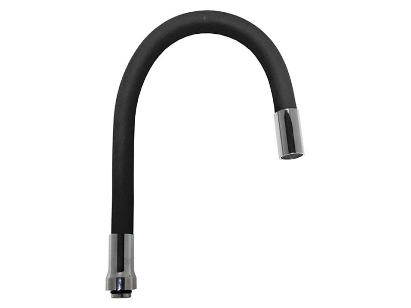 Гусак для кухні Champion Black силіконовий+