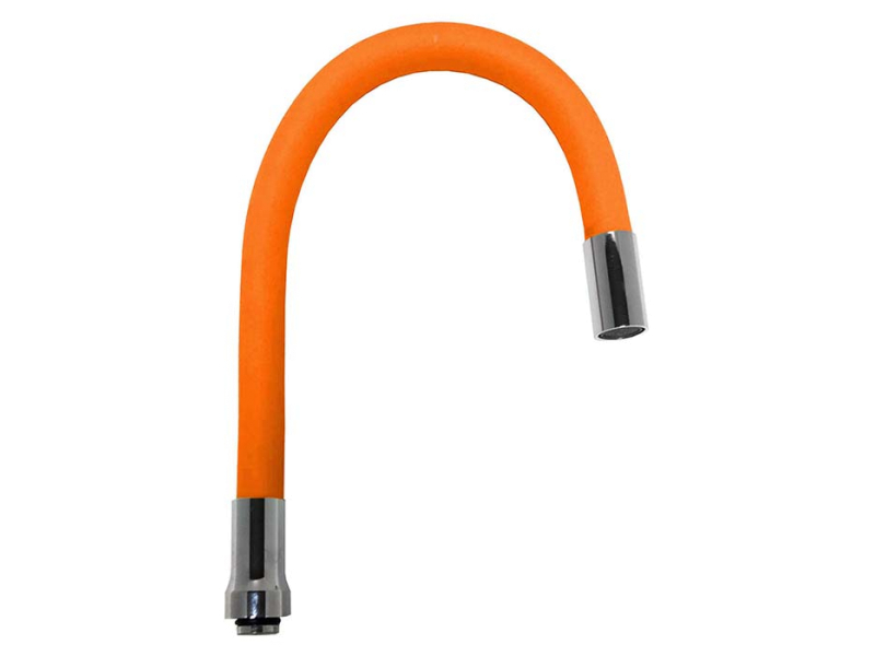 Гусак для кухні Champion Orange силіконовий+