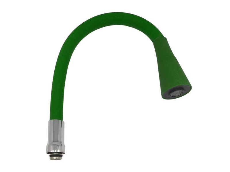 Гусак для кухні Zerix SPS-02 силіконовий Green+