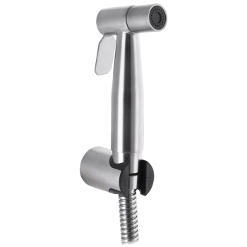 Комплект д/біде Zerix Bidet SET-006.SUS лійка + шланг + кронштейн з нерж+