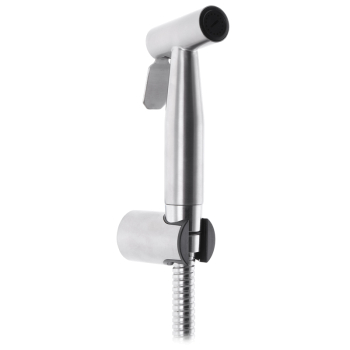 Комплект д/біде Zerix Bidet SET-007.SUS лійка + шланг + кронштейн з нерж