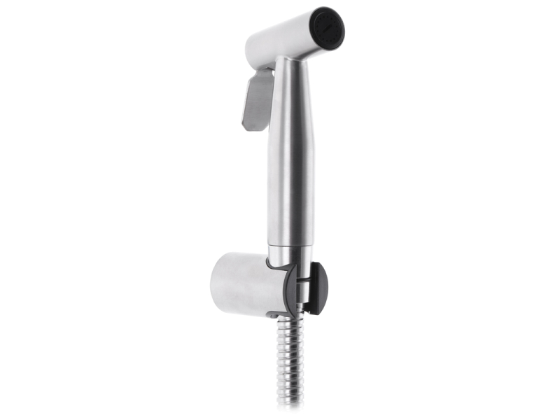 Комплект д/біде Zerix Bidet SET-007.SUS лійка + шланг + кронштейн з нерж