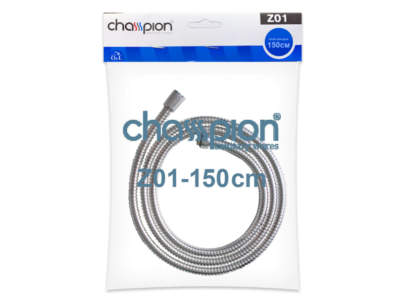 Шланг д/душа Champion Z-01 1,5м деш+