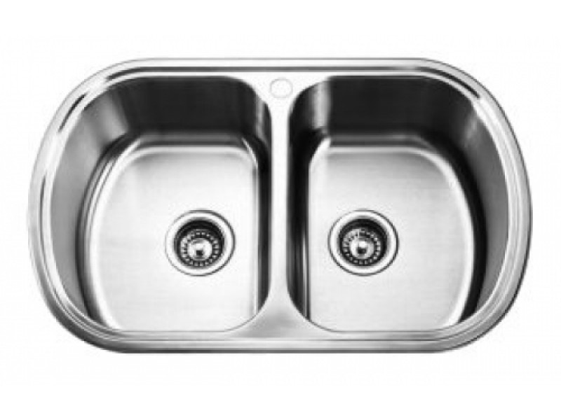 Мийка Kraft P7749_20E (0,8мм/180) satin 2-кам