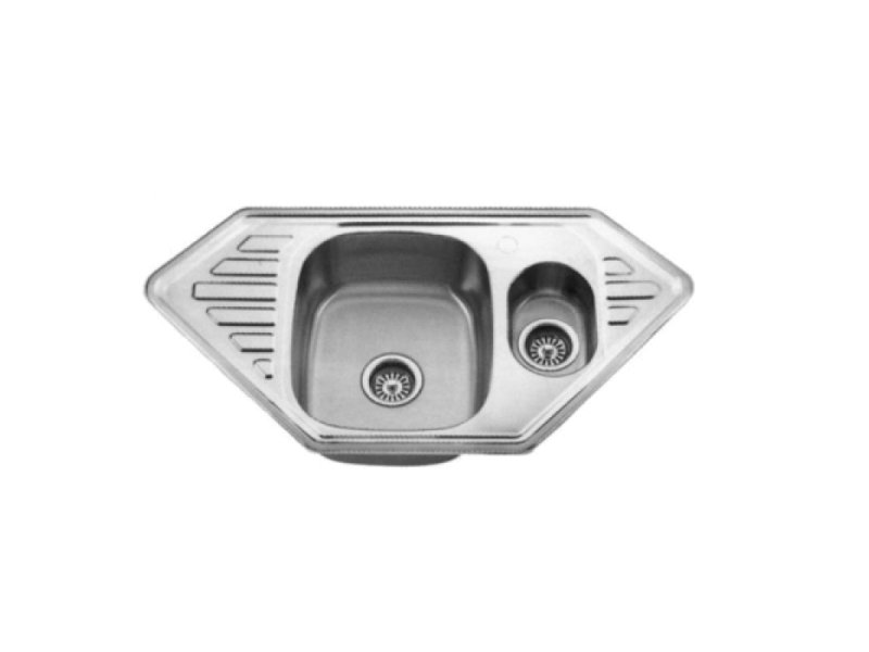 Мийка Kraft P9550_15D (0,8мм/180) décor 1,5-кам