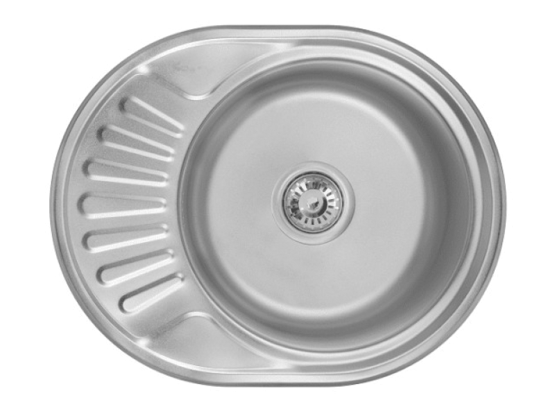 Мийка Wezer 5745 décor 0,6/160 (сифон + кріплення) +