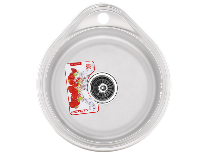 Мийка Zerix Z4843-08-180D decor+
