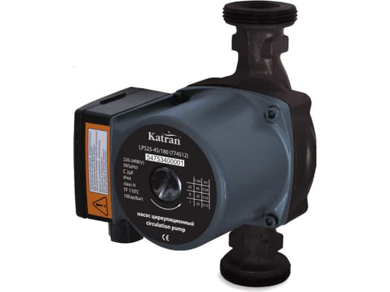 Насос Katran циркуляц LPS25-4S/180 + гайки (774512)