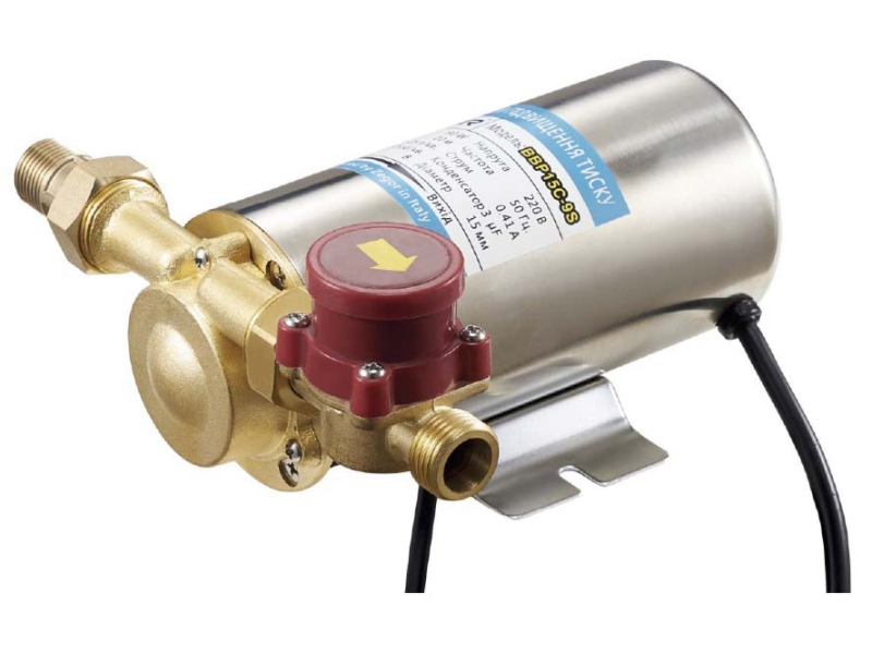 Насос Zegor для підвищення тиску BBP15C-15S 120w H15м Q1.1м³/г каб.гайки + Насос Zegor для підвищення тиску BBP15C-15S 120w H15м Q1.1м³/г каб.гайки +