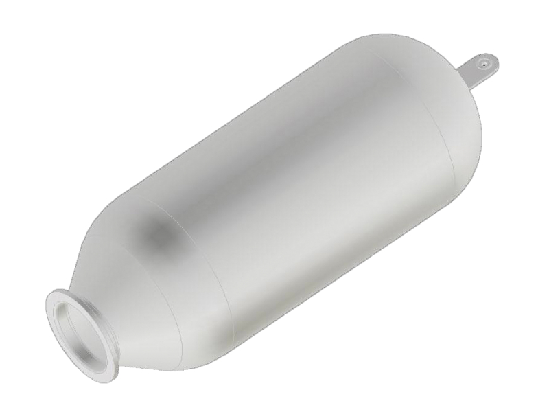 Мембрана Zegor 100л біла з хвостиком MBR-100W