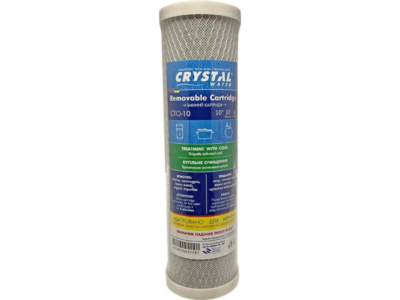 Вугілля-фільтр Crystal CTO-10