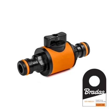 Ніпель Bradas з краном (ECO-PWB2231)+
