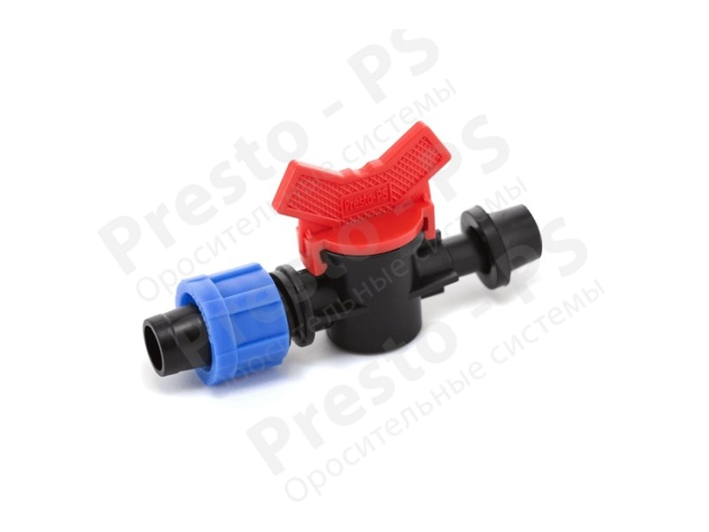 Кран стартовий з гумою Presto (OV-031708-R) для стрічки