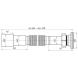 G216-гофросифон 1-1/4
