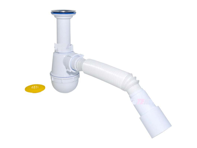 Сифон Waterstal для мийки А-40029 з гофротрубою 1-1/2