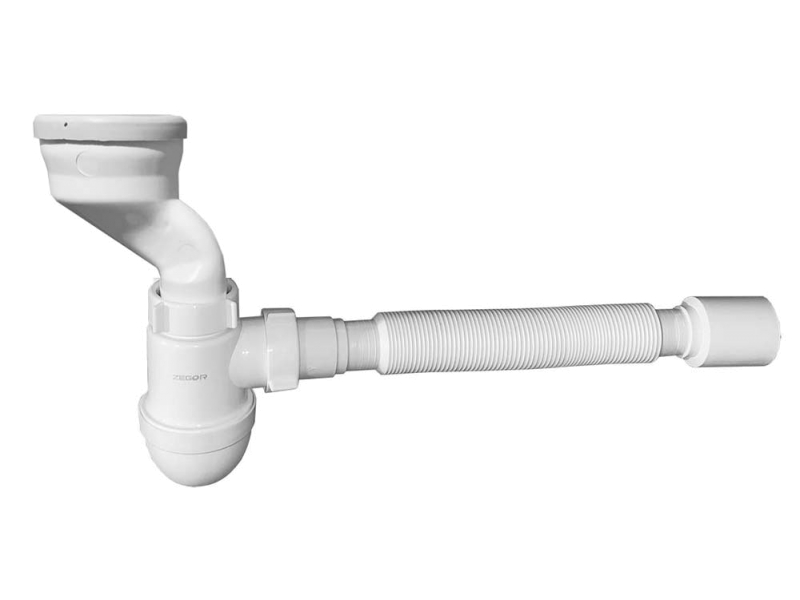 Сифон Zegor для пісуара з гофротрубою32-40/50 DW-1213