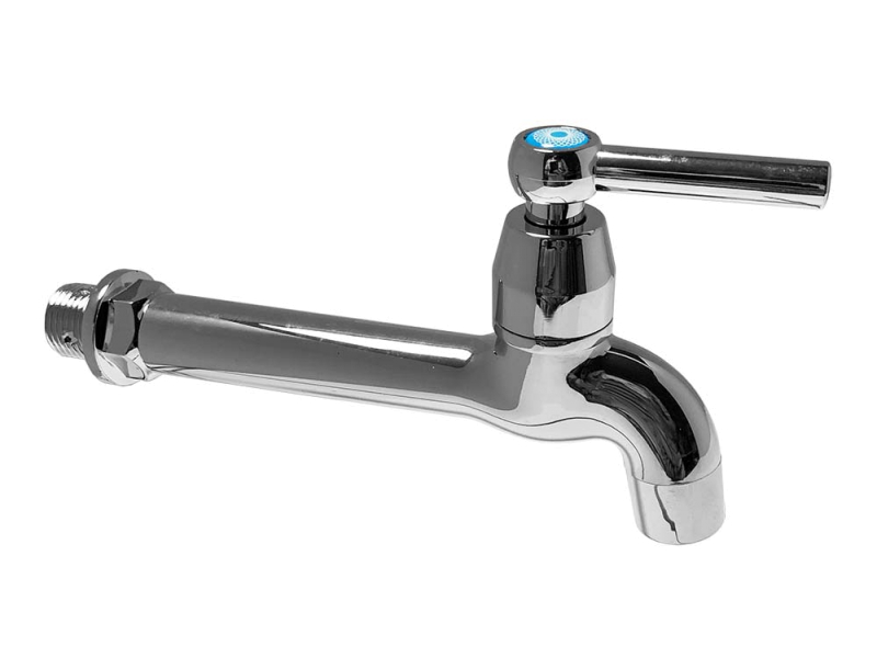 Кран водорозбірний 18,5см WF-P1304 палочка хром